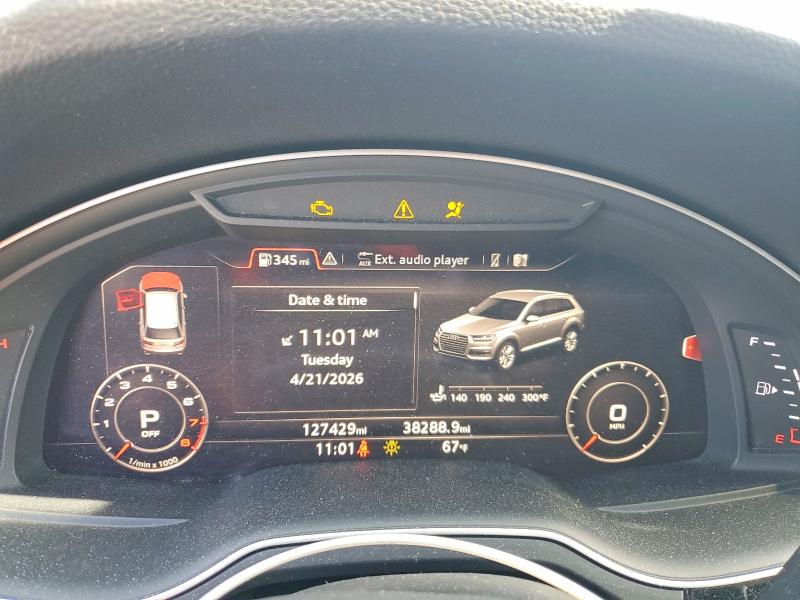 50606286 :رقم المزاد ، WA1LHAF74HD039060 vin ، 2017 Audi Q7 مزاد بيع