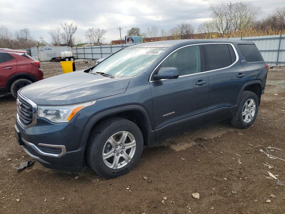 49259686 :رقم المزاد ، 1GKKNKLA1KZ250425 vin ، 2019 Gmc Acadia مزاد بيع