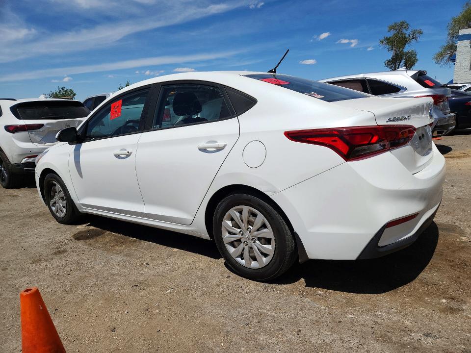 2020 Hyundai Accent მანქანა იყიდება აუქციონზე, vin: 3KPC24A62LE118287, აუქციონის ნომერი: 50155606