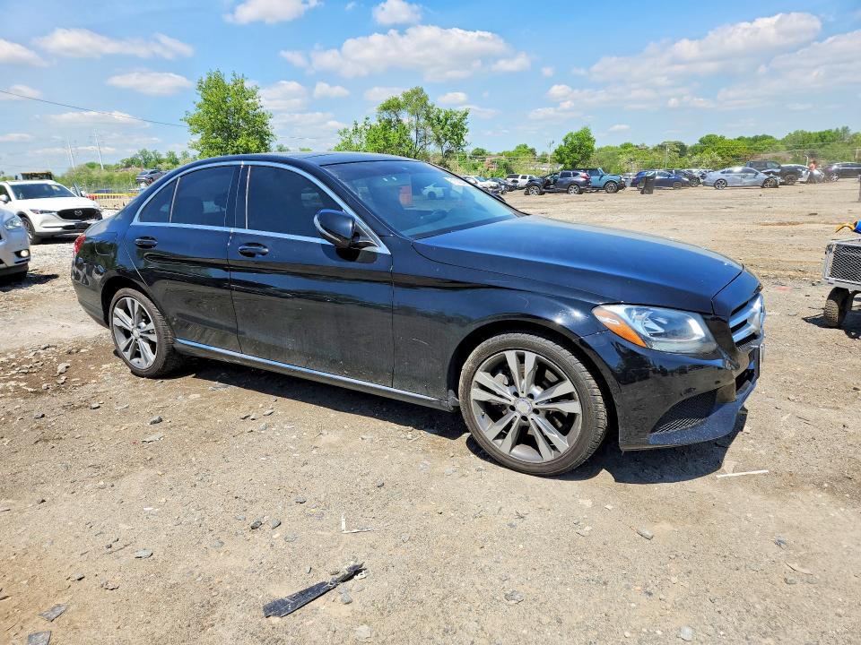 2017 Mercedes-benz C მანქანა იყიდება აუქციონზე, vin: 55SWF4KB6HU184726, აუქციონის ნომერი: 51022346