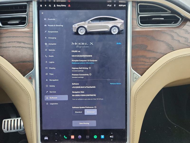 Aukcja sprzedaży 2016 Tesla Model X, vin: 5YJXCAE47GFS00618, numer aukcji: 51706896