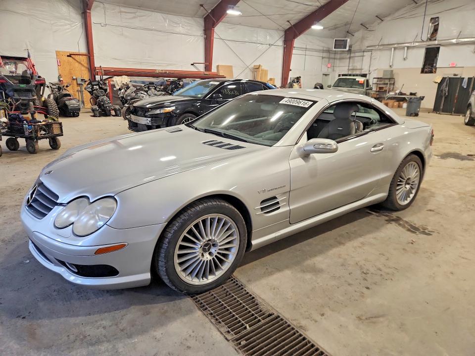 49009616 :رقم المزاد ، WDBSK74F74F073166 vin ، 2004 Mercedes-benz Sl مزاد بيع