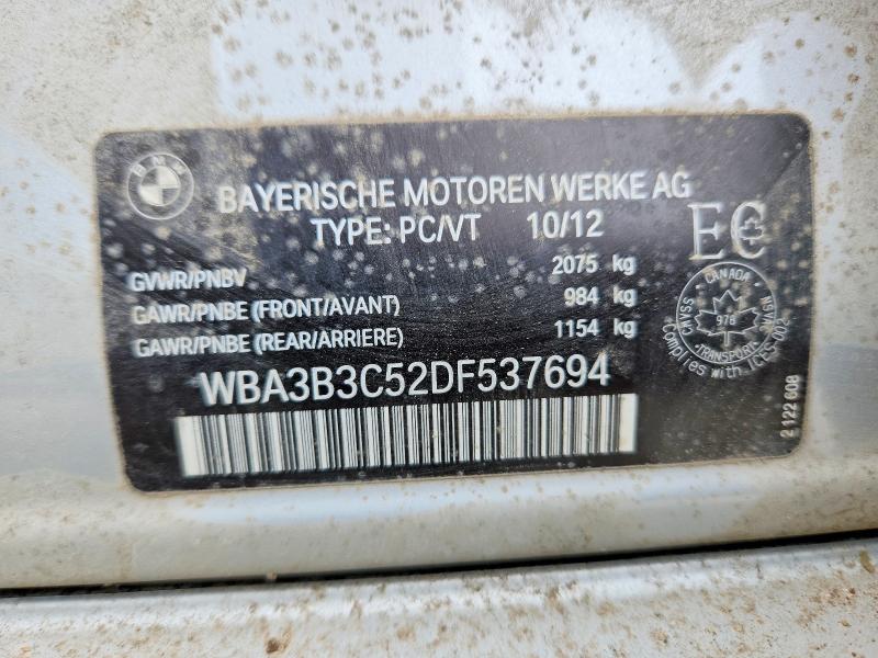 Aukcja sprzedaży 2013 Bmw 328, vin: WBA3B3C52DF537694, numer aukcji: 48823046
