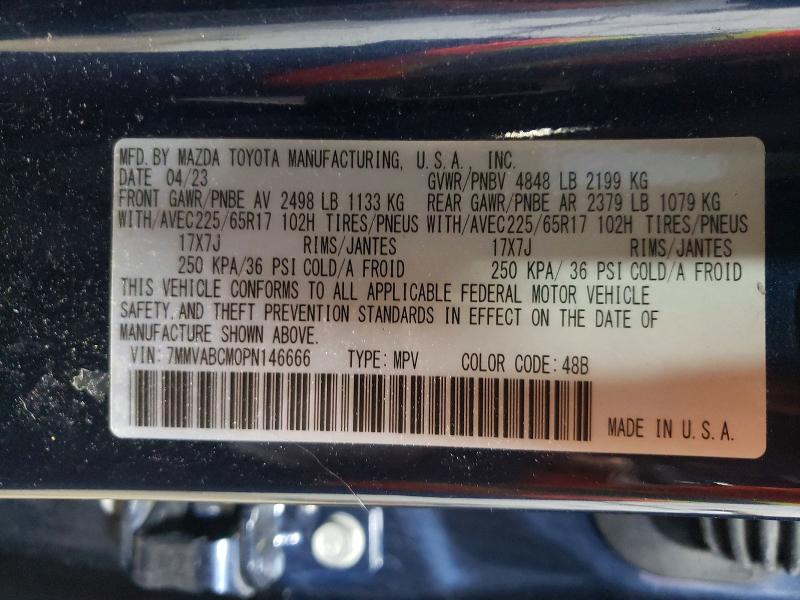 Aukcja sprzedaży 2023 Mazda Cx-50, vin: 7MMVABCM0PN146666, numer aukcji: 51303766