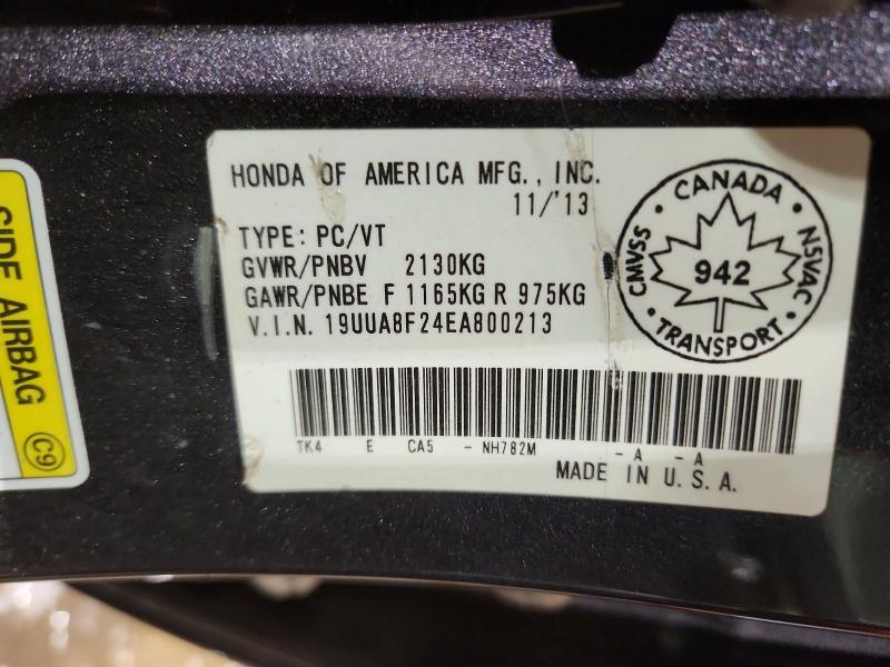 Продажа на аукционе авто 2014 Acura Tl, vin: 19UUA8F24EA800213, номер лота: 50954306