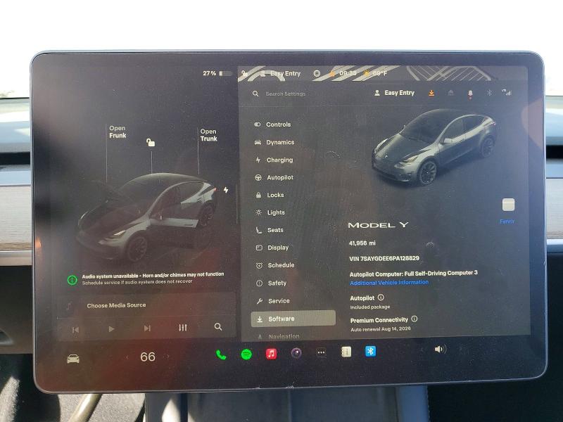 Продажа на аукционе авто 2023 Tesla Model Y, vin: 7SAYGDEE6PA128829, номер лота: 48548406