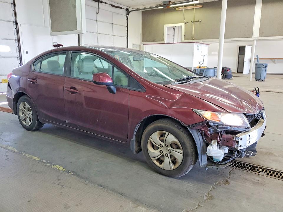 48099776 :رقم المزاد ، 19XFB2F54DE236828 vin ، 2013 Honda Civic مزاد بيع