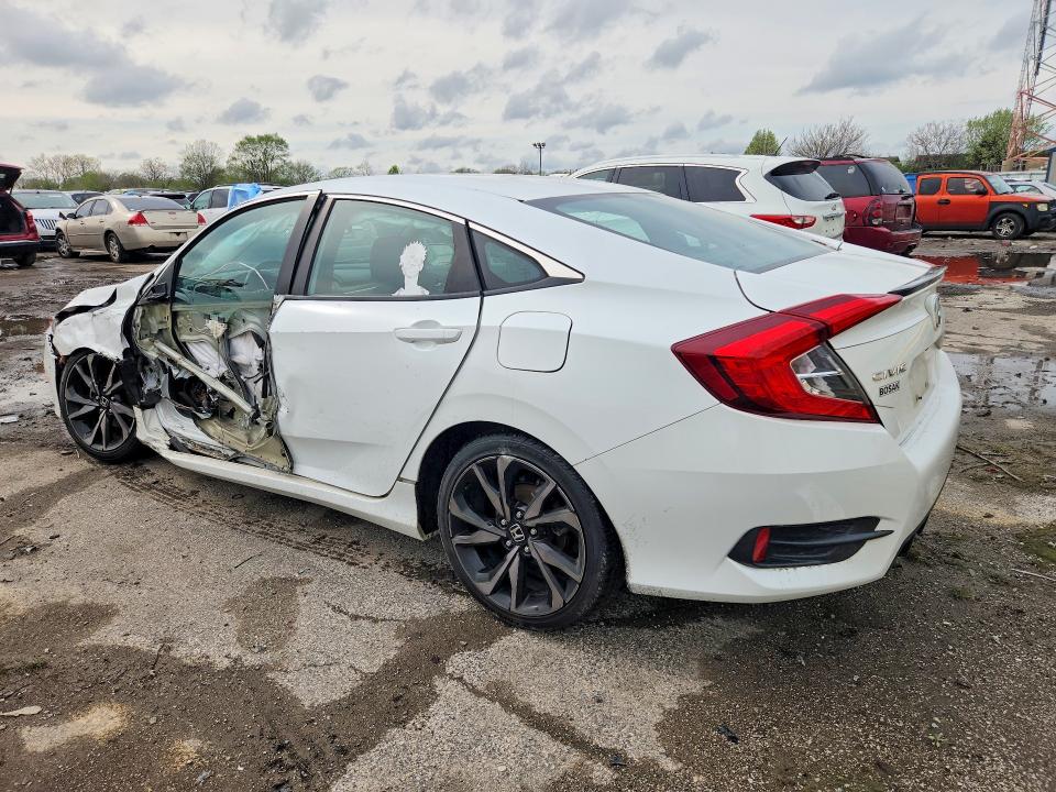 49965176 :رقم المزاد ، 2HGFC2F83LH503629 vin ، 2020 Honda Civic مزاد بيع