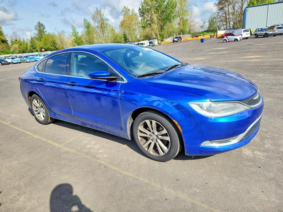 2015 Chrysler 200 მანქანა იყიდება აუქციონზე, vin: 1C3CCCAB0FN636052, აუქციონის ნომერი: 49764486