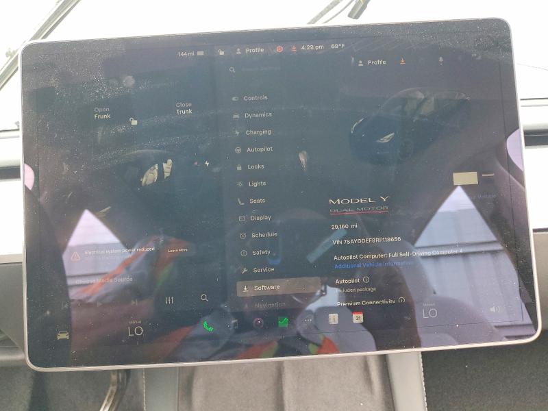 Продажа на аукционе авто 2024 Tesla Model Y, vin: 7SAYGDEF8RF118656, номер лота: 48430026