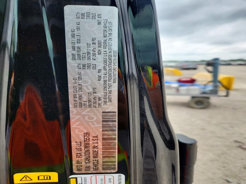 Продаж на аукціоні авто 2021 Jeep Wrangler Unlimited, vin: 1C4HJXDN7MW755759, номер лоту: 50812236