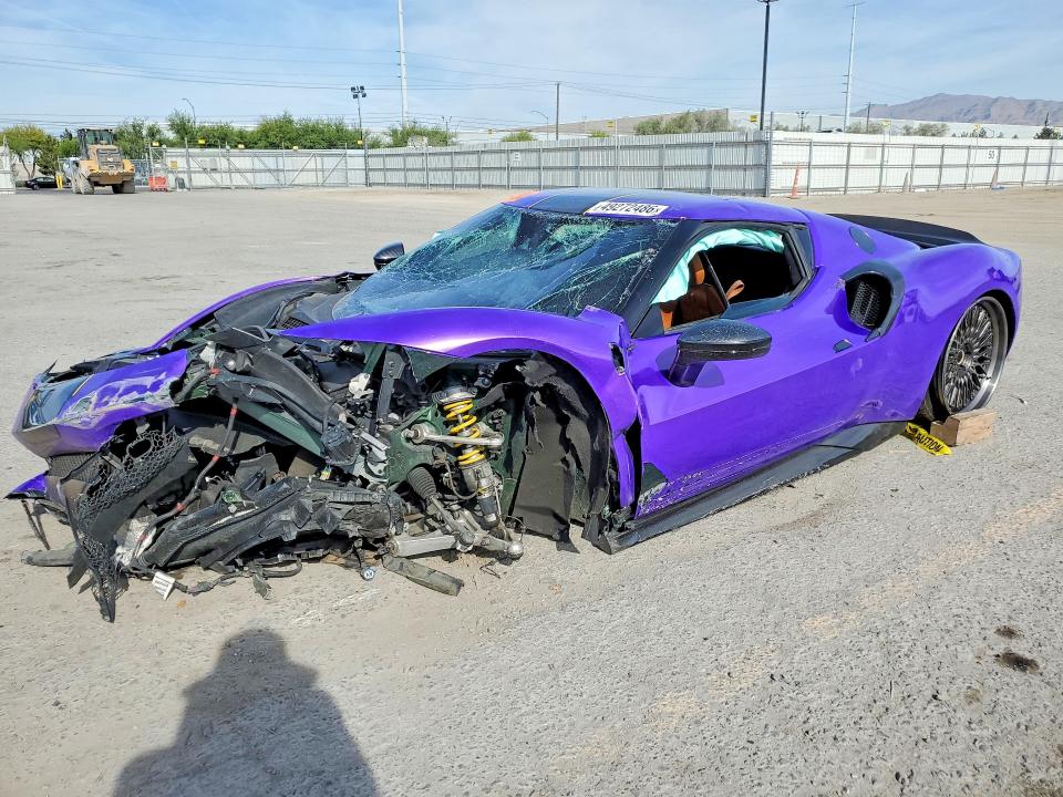 2023 Ferrari 296gtb მანქანა იყიდება აუქციონზე, vin: ZFF99SLA2P0297989, აუქციონის ნომერი: 49272486
