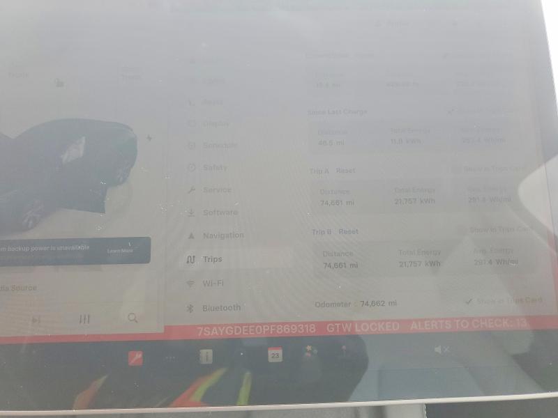 Продажа на аукционе авто 2023 Tesla Model Y, vin: 7SAYGDEE0PF869318, номер лота: 50176656