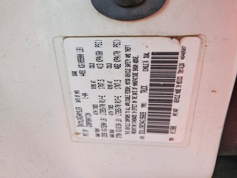 2004 Dodge Ram 3500 მანქანა იყიდება აუქციონზე, vin: 3D3LU38C94G196028, აუქციონის ნომერი: 49630576