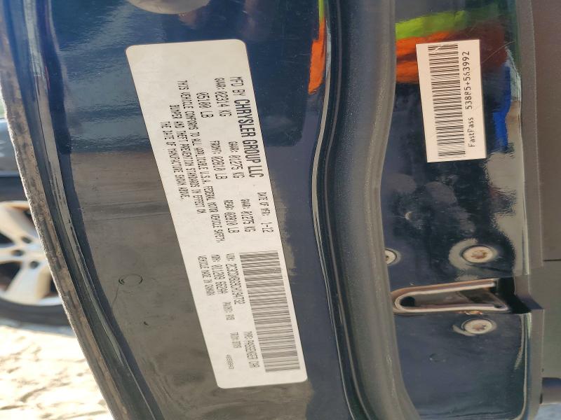 49641206 :رقم المزاد ، 2C3CDXBG9CH194732 vin ، 2012 Dodge Charger مزاد بيع