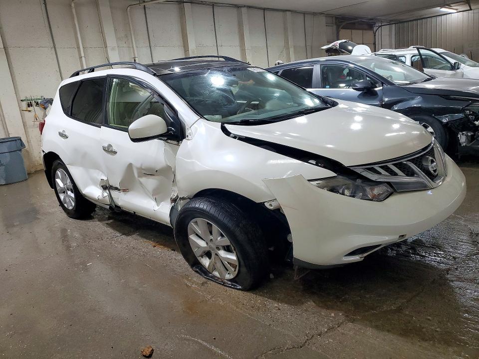 49161296 :رقم المزاد ، JN8AZ1MUXEW410259 vin ، 2014 Nissan Murano مزاد بيع