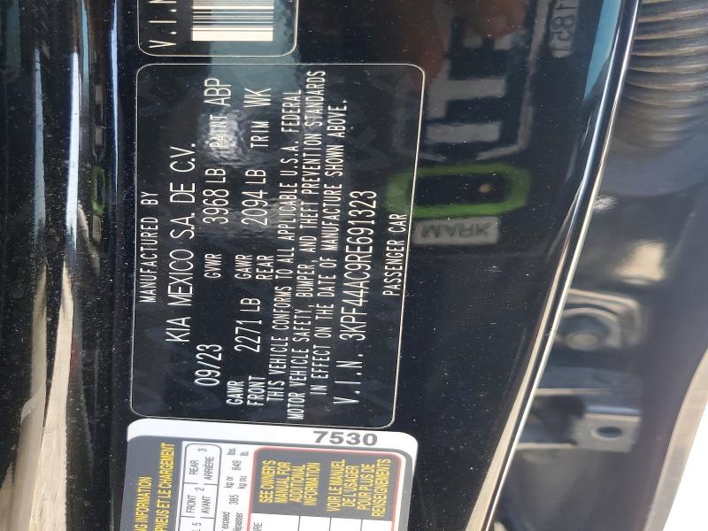Aukcja sprzedaży 2024 Kia Forte, vin: 3KPF44AC9RE691323, numer aukcji: 50953816