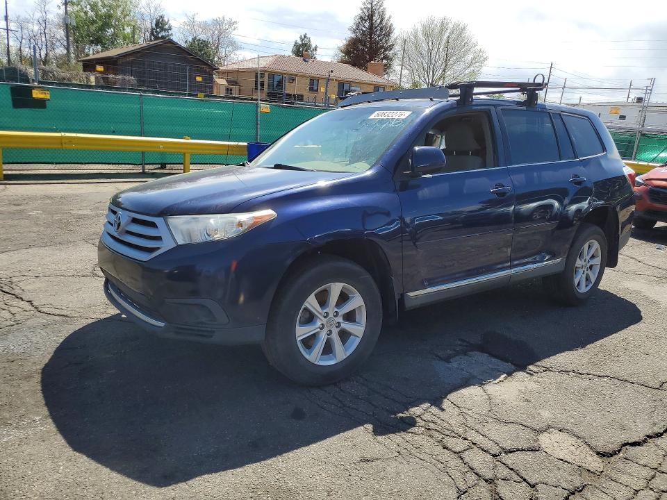 2011 Toyota Highlander მანქანა იყიდება აუქციონზე, vin: 5TDBK3EH2BS068500, აუქციონის ნომერი: 50832276