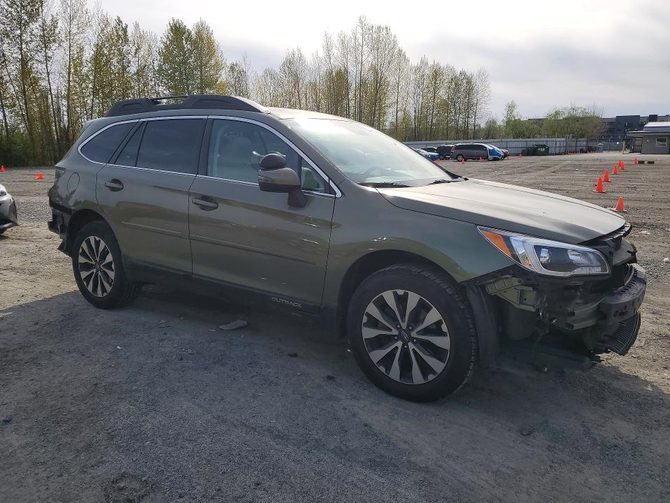 2016 Subaru Outback მანქანა იყიდება აუქციონზე, vin: 4S4BSANC9G3213366, აუქციონის ნომერი: 50371186
