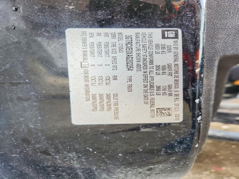Продажа на аукционе авто 2010 Gmc Sierra, vin: 3GTRCVE0XAG202264, номер лота: 51828306