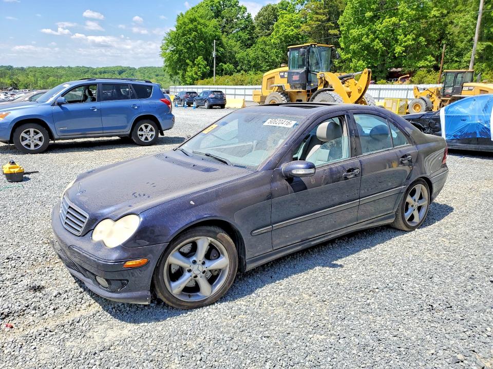 50620416 :رقم المزاد ، WDBRF52H26F763714 vin ، 2006 Mercedes-benz C مزاد بيع