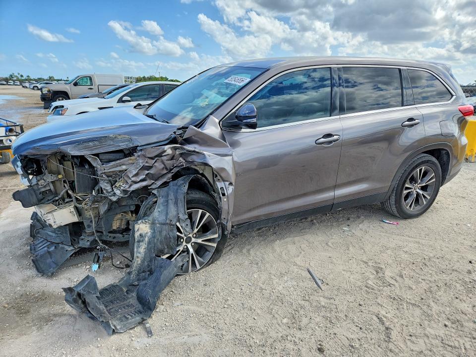 Aukcja sprzedaży 2019 Toyota Highlander, vin: 5TDZARFH1KS043185, numer aukcji: 50546556