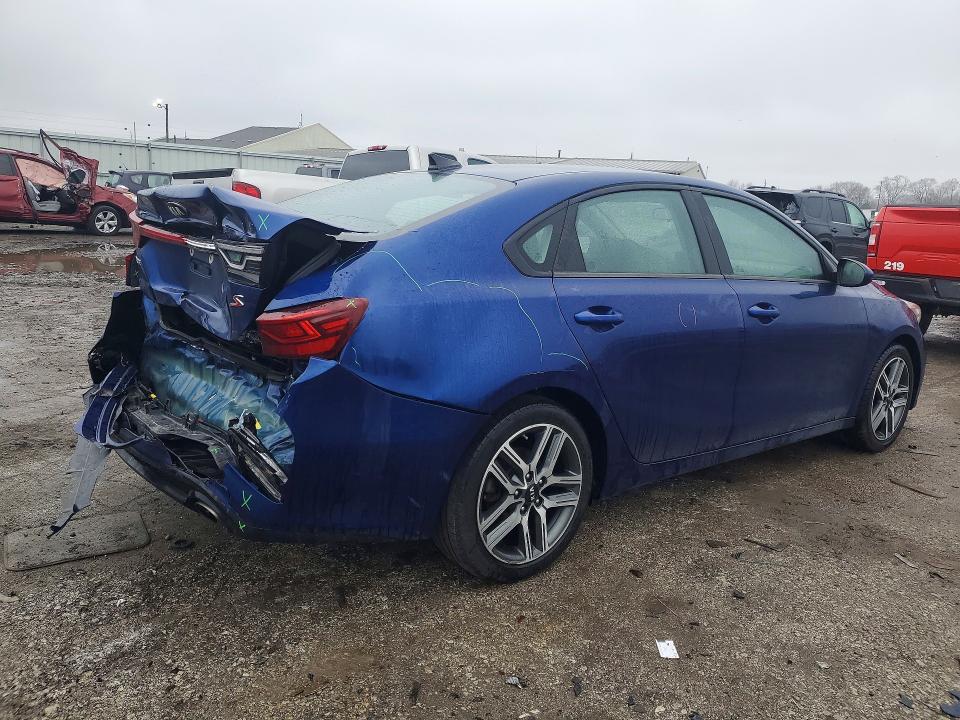 49238846 :رقم المزاد ، 3KPF34AD3KE095707 vin ، 2019 Kia Forte مزاد بيع