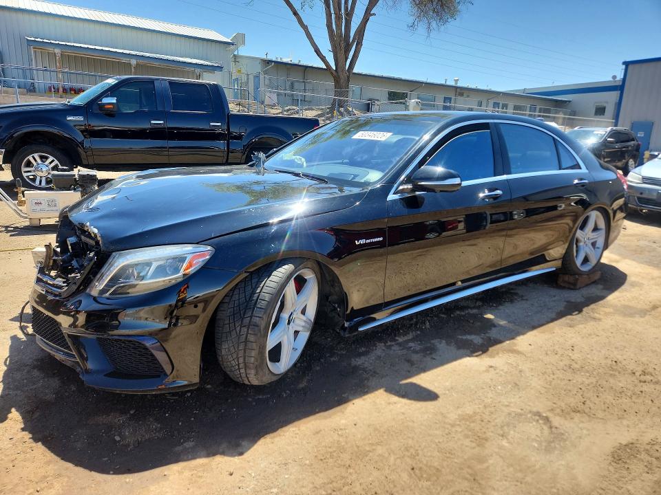 50346026 :رقم المزاد ، WDDUG7JB3GA218045 vin ، 2016 Mercedes-benz S مزاد بيع