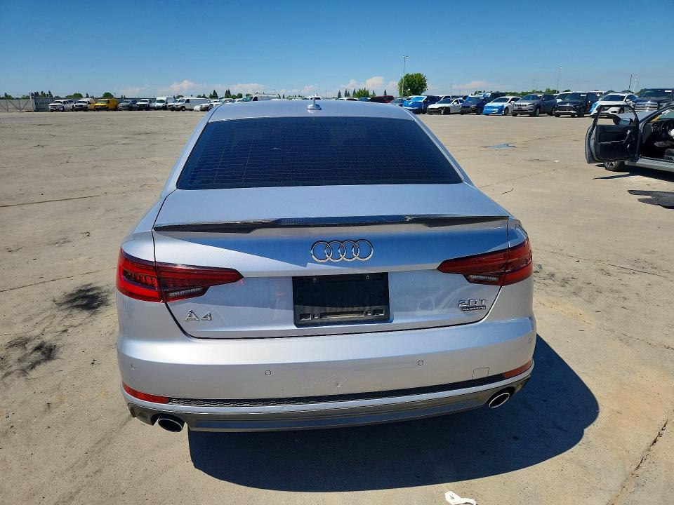 2018 Audi A4 მანქანა იყიდება აუქციონზე, vin: WAUENAF46JA026540, აუქციონის ნომერი: 49153556