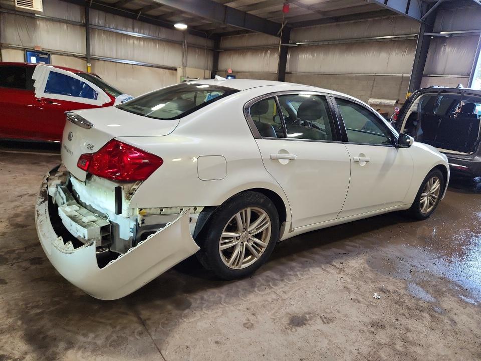 49943106 :رقم المزاد ، JN1DV6APXBM601738 vin ، 2011 Infiniti G25 Sedan مزاد بيع