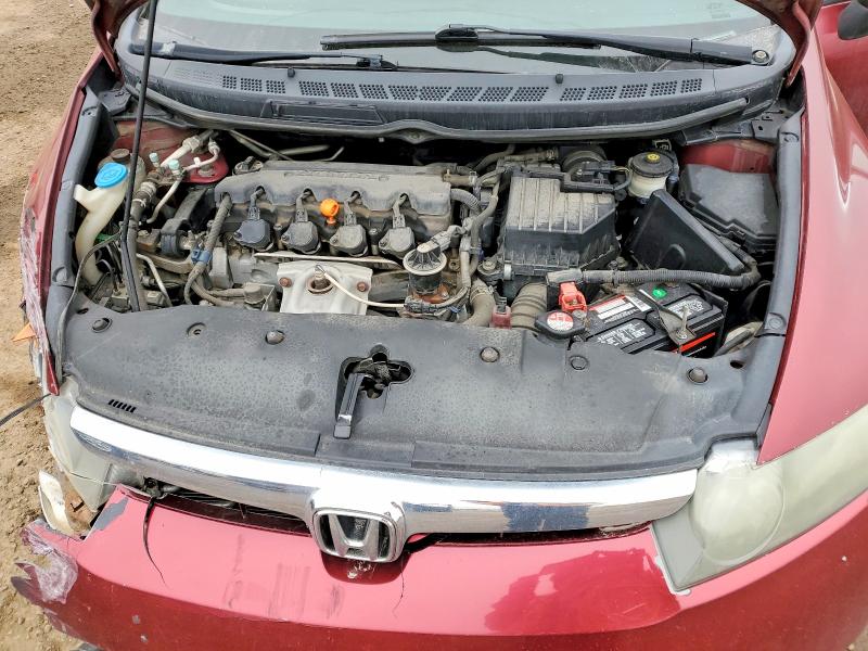 50246246 :رقم المزاد ، 2HGFA16478H003364 vin ، 2008 Honda Civic مزاد بيع