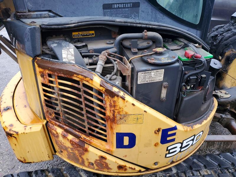 2012 John Deere 35d Min Ex მანქანა იყიდება აუქციონზე, vin: 1FF035DXHCG269581, აუქციონის ნომერი: 46933406