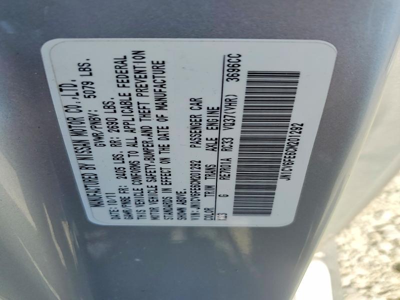 Aukcja sprzedaży 2012 Infiniti G37 Convertible, vin: JN1CV6FE6CM201292, numer aukcji: 50493156