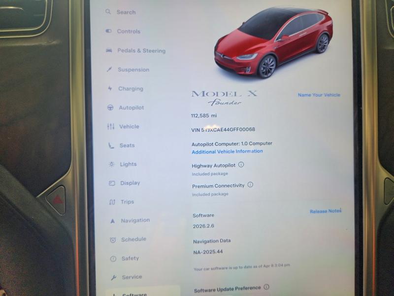 Aukcja sprzedaży 2016 Tesla Model X, vin: 5YJXCAE44GFF00068, numer aukcji: 48136056