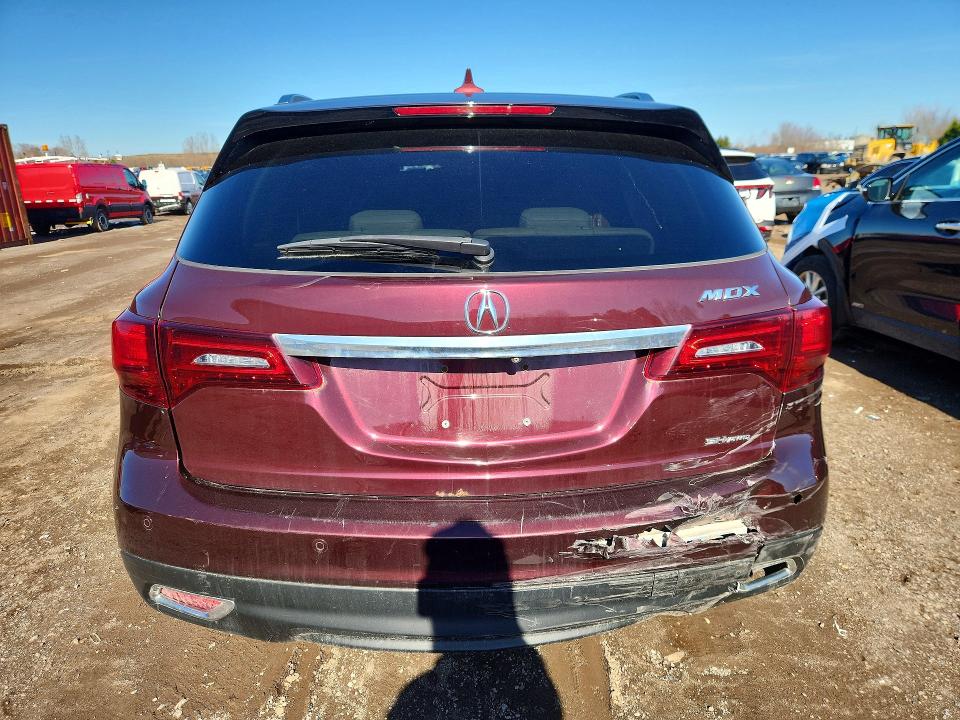 2014 Acura Mdx მანქანა იყიდება აუქციონზე, vin: 5FRYD4H84EB506012, აუქციონის ნომერი: 79821735