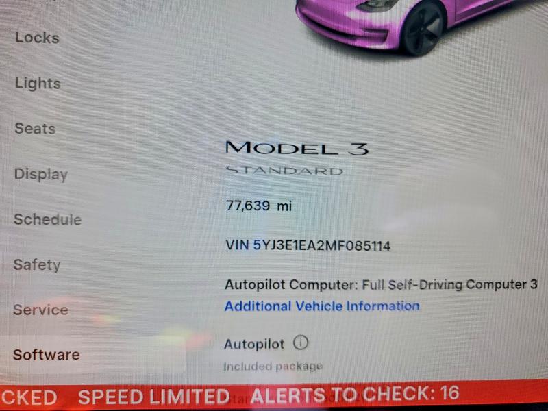 Продаж на аукціоні авто 2021 Tesla Model 3, vin: 5YJ3E1EA2MF085114, номер лоту: 48135616