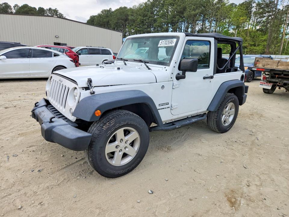 Aukcja sprzedaży 2017 Jeep Wrangler, vin: 1C4AJWAG1HL507242, numer aukcji: 51702696