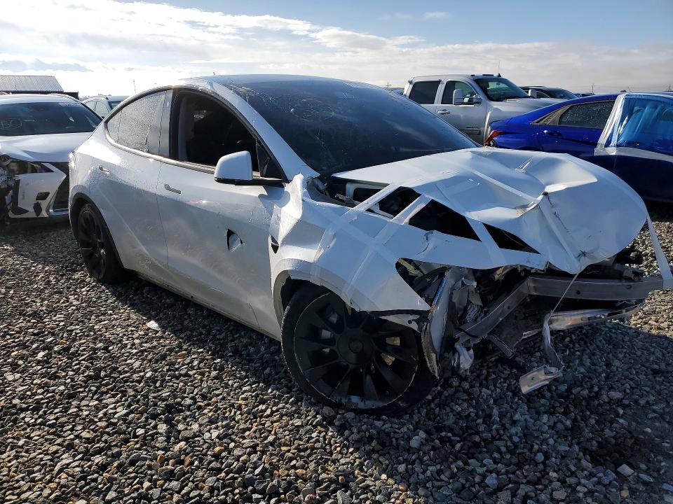 Продажа на аукционе авто 2022 Tesla Model Y, vin: 7SAYGDEE1NF480202, номер лота: 51600106