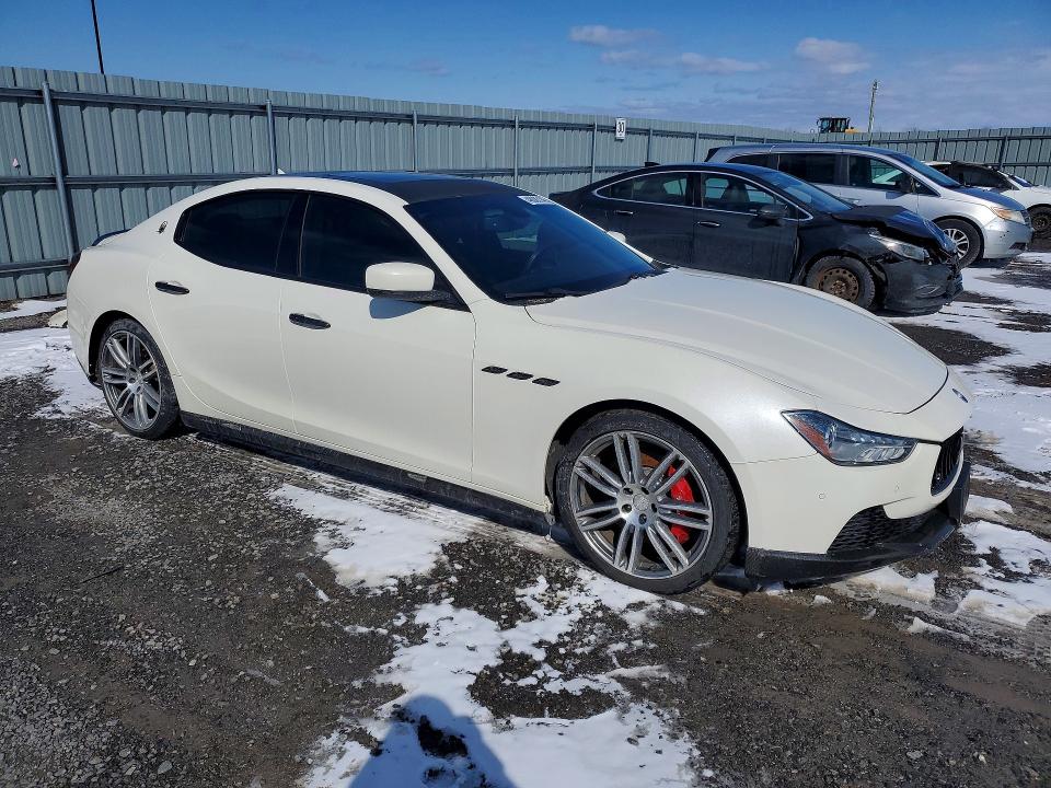 2016 Maserati Ghibli მანქანა იყიდება აუქციონზე, vin: ZAM57RTA8G1173565, აუქციონის ნომერი: 46085146