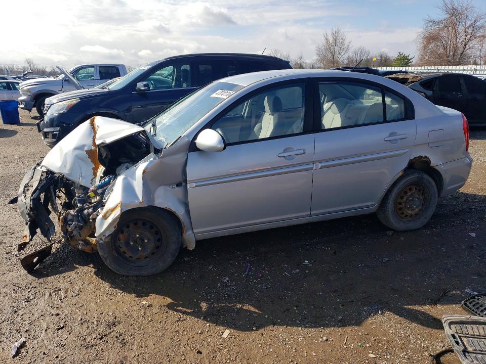 Продажа на аукционе авто 2009 Hyundai Accent Gls 4dr, vin: KMHCN45C69U371593, номер лота: 47810116