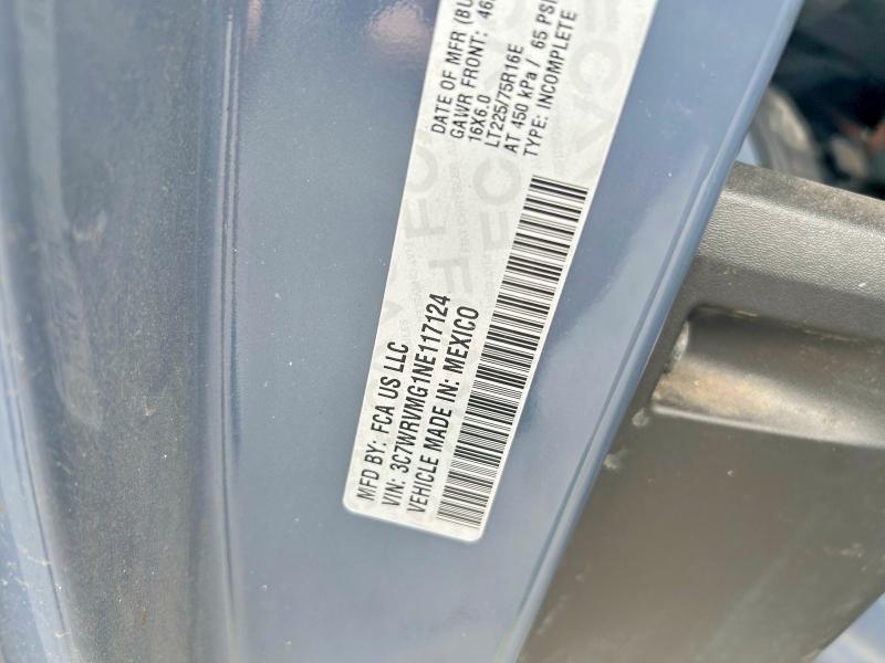 Продажа на аукционе авто 2022 Ram Promaster 3500, vin: 3C7WRVMG1NE117124, номер лота: 48663076