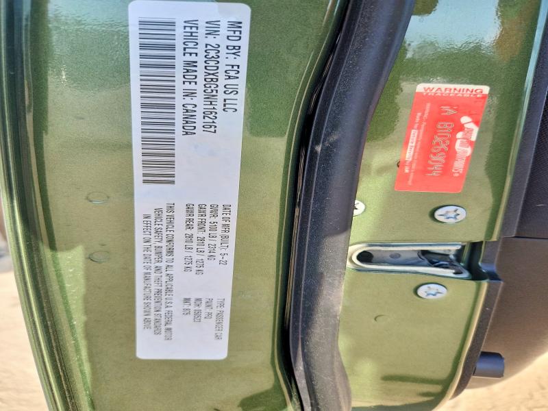 Продажа на аукционе авто 2022 Dodge Charger, vin: 2C3CDXBG5NH162167, номер лота: 49445766