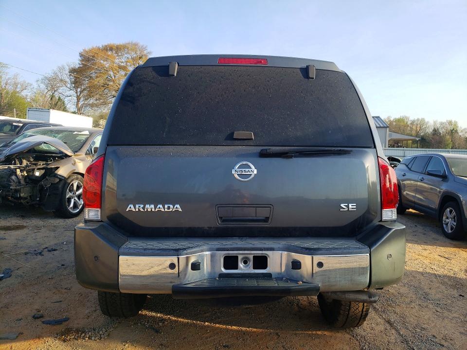 2006 Nissan Armada მანქანა იყიდება აუქციონზე, vin: 5N1AA08B56N702801, აუქციონის ნომერი: 48610916