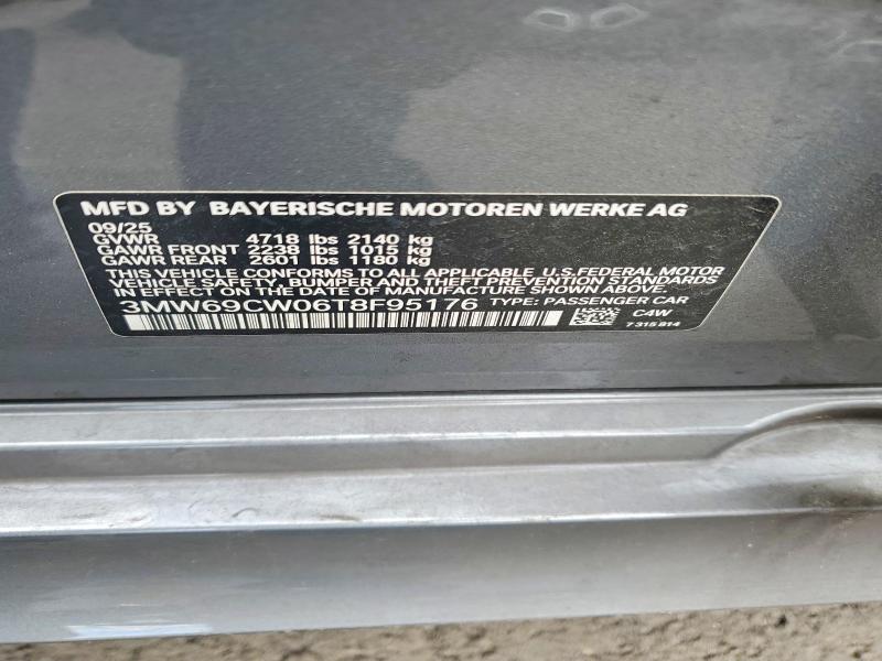 Aukcja sprzedaży 2026 Bmw 330i, vin: 3MW69CW06T8F95176, numer aukcji: 48114996