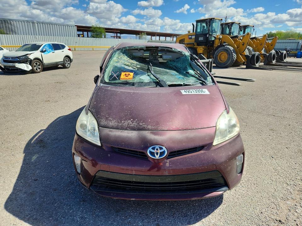 Aukcja sprzedaży 2013 Toyota Prius, vin: JTDKN3DU8D5596654, numer aukcji: 49513996