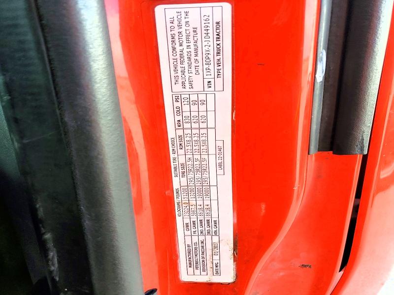 Продаж на аукціоні авто 2018 Peterbilt 579, vin: 1XPBDP9X2JD449162, номер лоту: 48798026