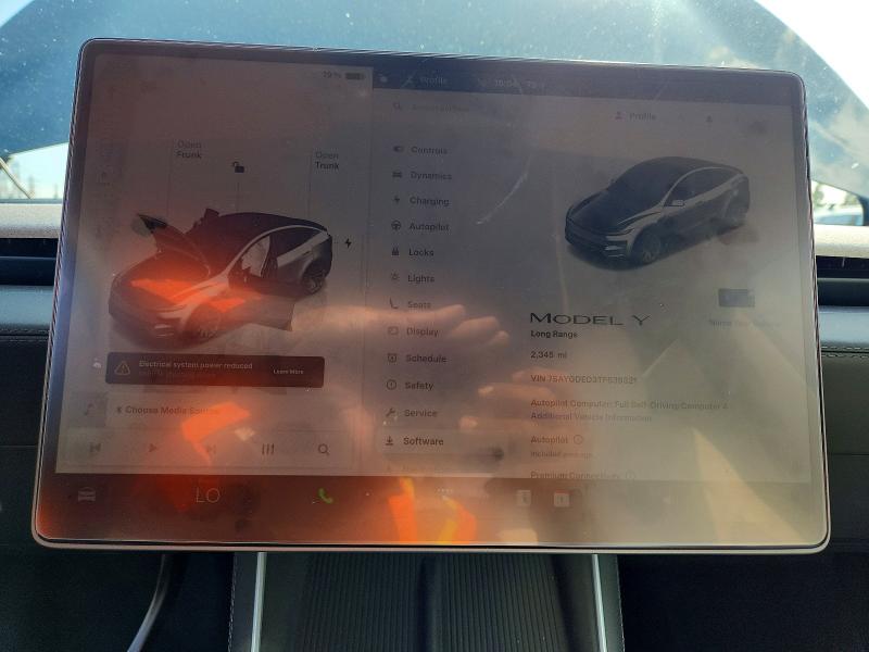 Aukcja sprzedaży 2026 Tesla Model Y, vin: 7SAYGDED3TF539321, numer aukcji: 48167196