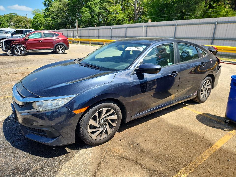 Продажа на аукционе авто 2018 Honda Civic, vin: 2HGFC2F71JH586322, номер лота: 48713026