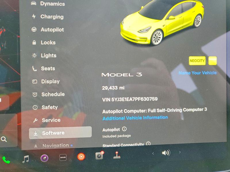 Aukcja sprzedaży 2023 Tesla Model 3, vin: 5YJ3E1EA7PF630759, numer aukcji: 50959186