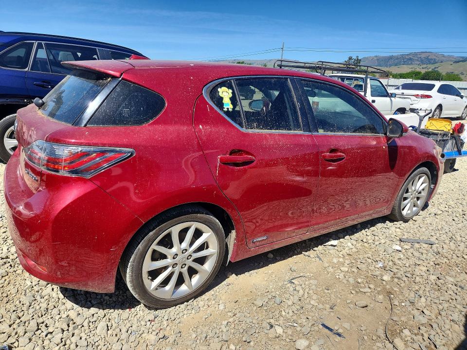 Продажа на аукционе авто 2012 Lexus Ct 200h, vin: JTHKD5BH4C2086336, номер лота: 49093446